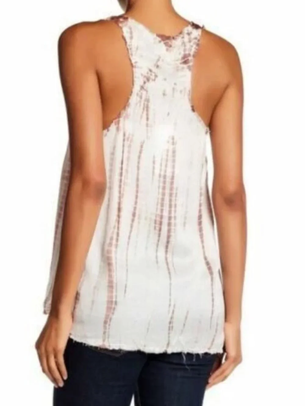 Zadig & Voltaire Trock Tie & Dye Tank Top Silk Printed Sleeveless XS - Picture 2 of 2